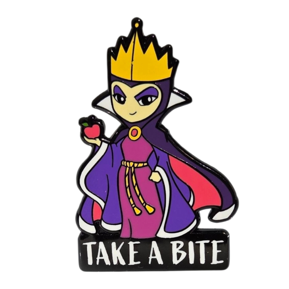 Disney × TeeTurtle Enamel Chibi Evil Queen Pin
